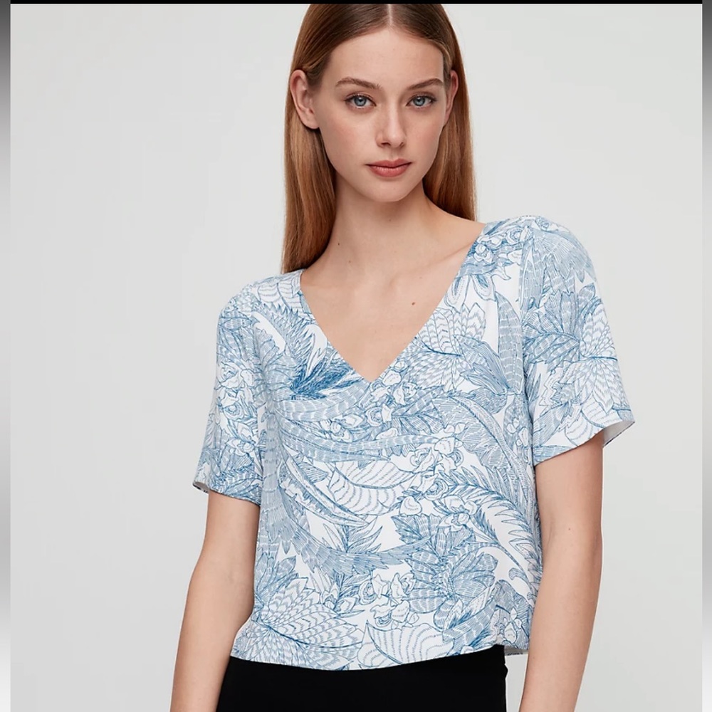Printed Babaton Randy Blouse